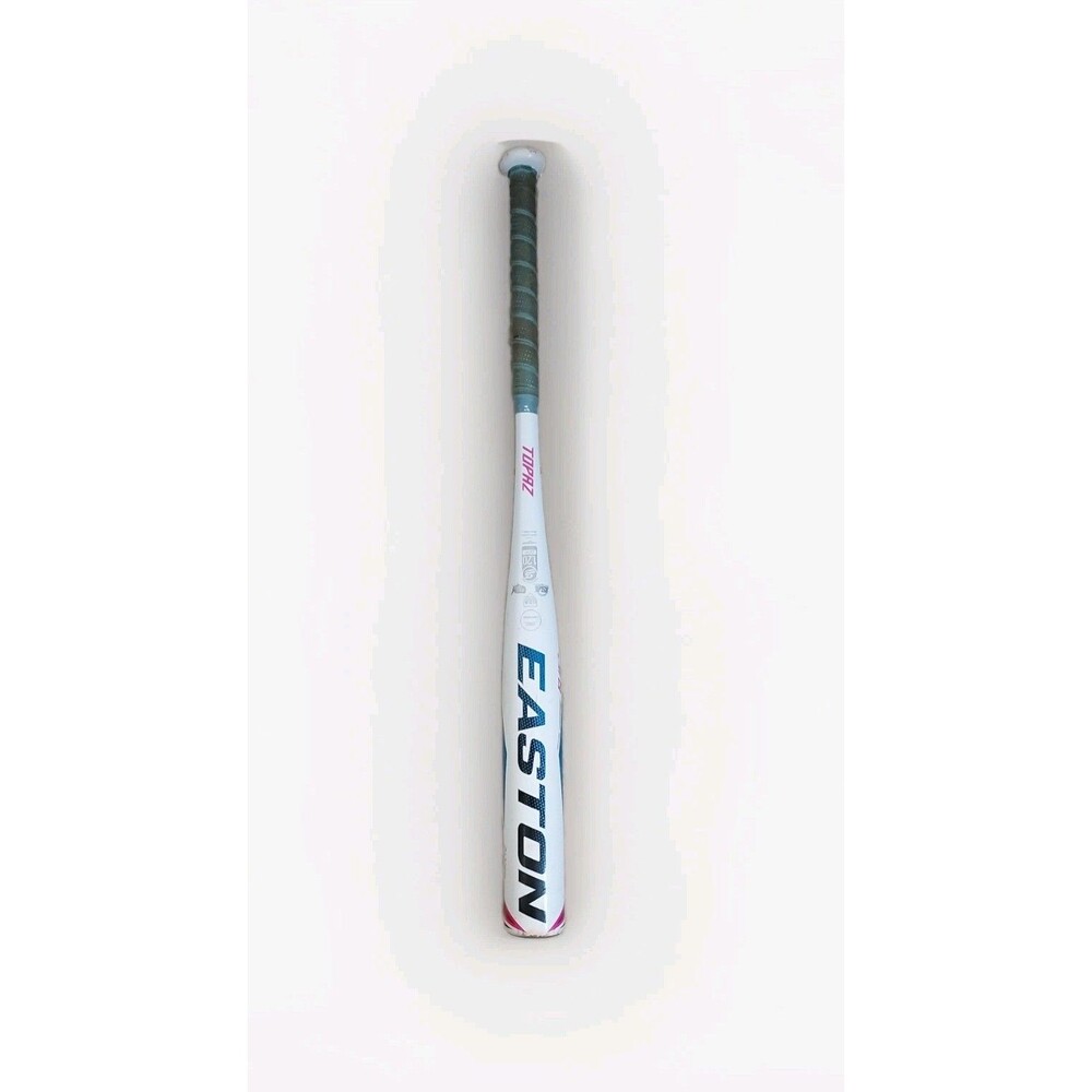Easton Topaz 29 Inch Fastpitch Softball Aluminum Bat White, Teal, Pink  29” 19
